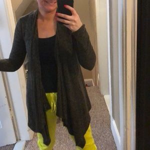 Draped lounge cardigan